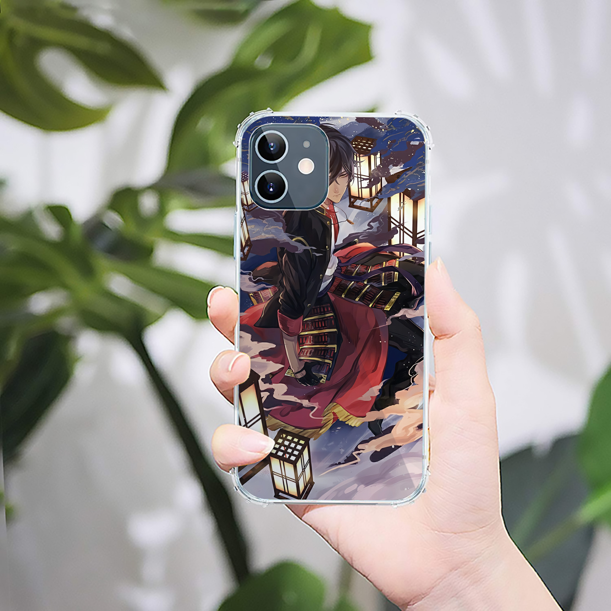（画像用） 刀剣乱舞 Touken Ranbu 【iPhone 12シリーズ対応】透明スマホケース（クリアソフトケース）